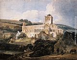 Jedburgh Abbey from the South-East by Thomas Girtin